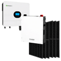 6KW MPPT Growatt Dyness 5.12 Lithium Battery Combo Backup Power Kit 6x Solar 460w Solar Panels Mono