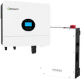 6KW MPPT Growatt Dyness 5.12 Lithium Battery Combo Backup Power Kit