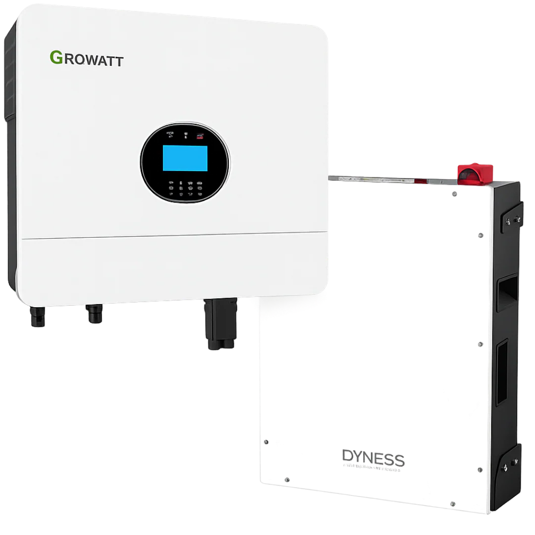 6KW MPPT Growatt Dyness 5.12 Lithium Battery Combo Backup Power Kit
