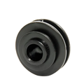 Black Double Groove Pulley