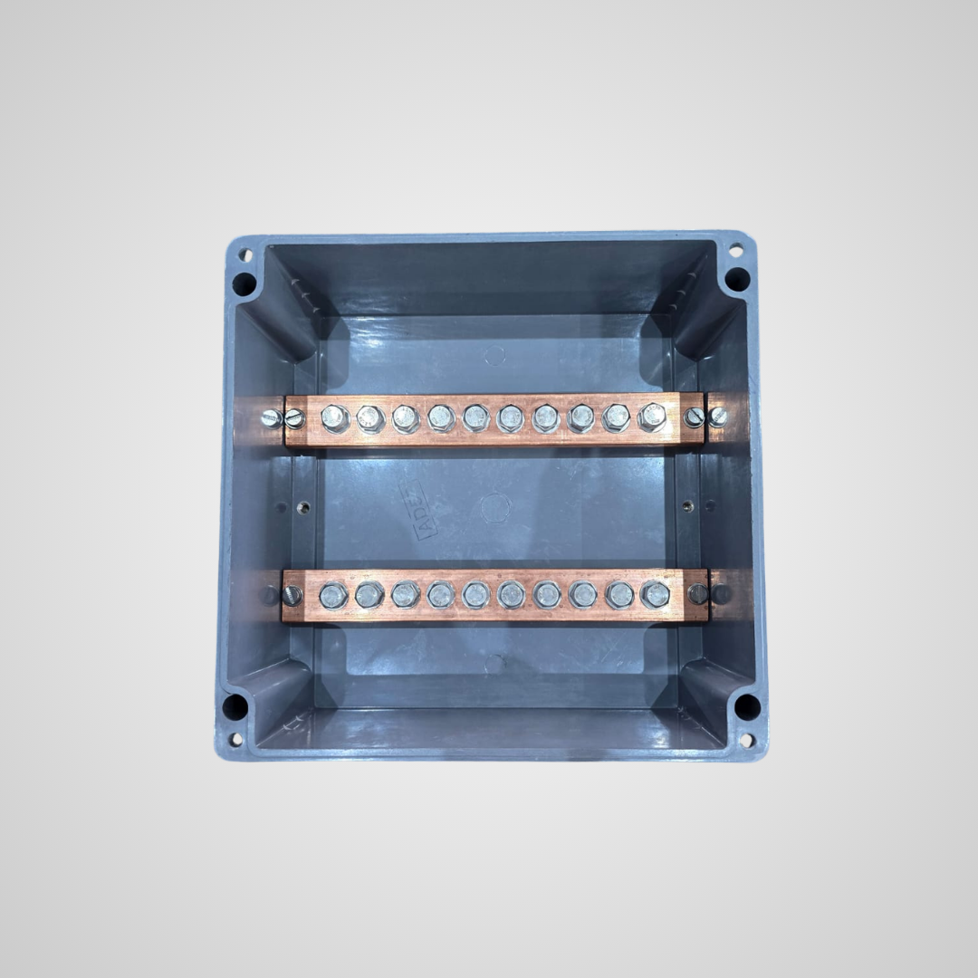 BUSBAR 2X10 HOLE BOX