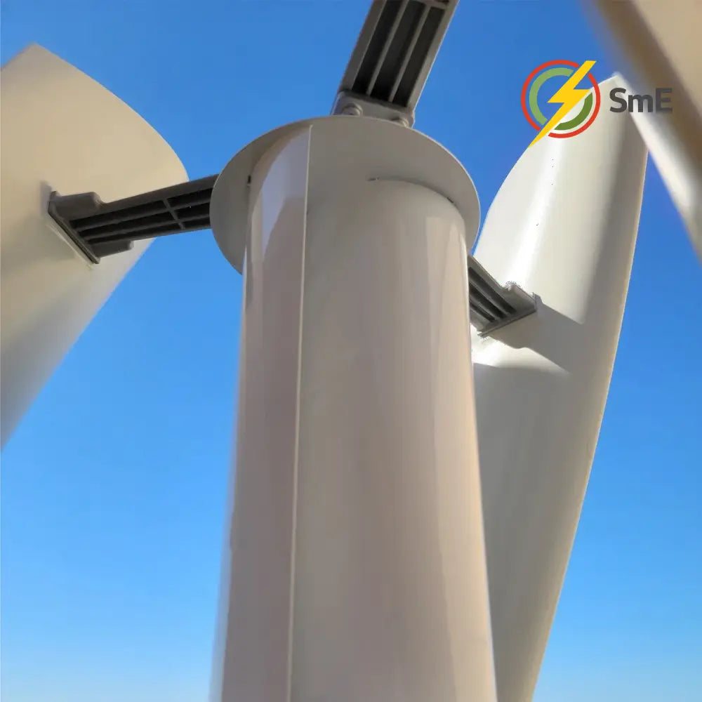 5000W 6000W Vertical Wind Turbine 12V 24V 48V Small Windmill Free Energy Wind Generator for 110V or 220V Household Farm