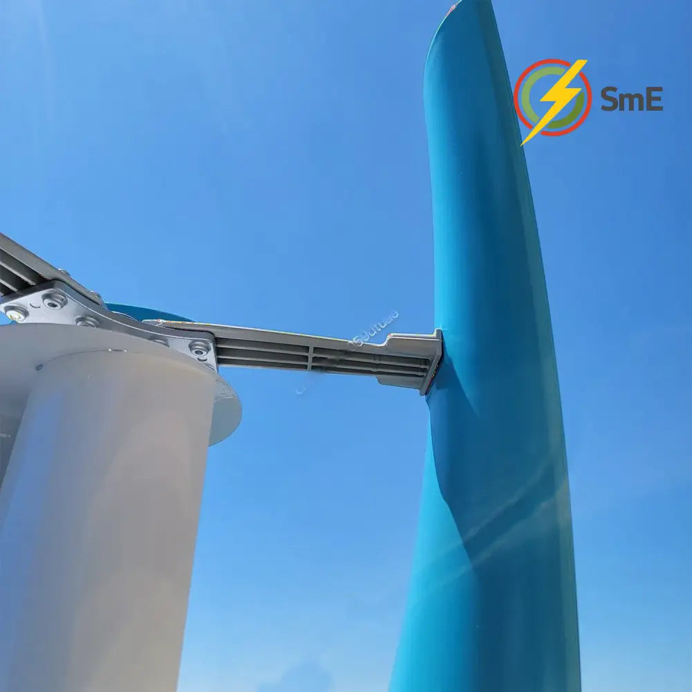 5000W 6000W Vertical Wind Turbine 12V 24V 48V Small Windmill Free Energy Wind Generator for 110V or 220V Household Farm
