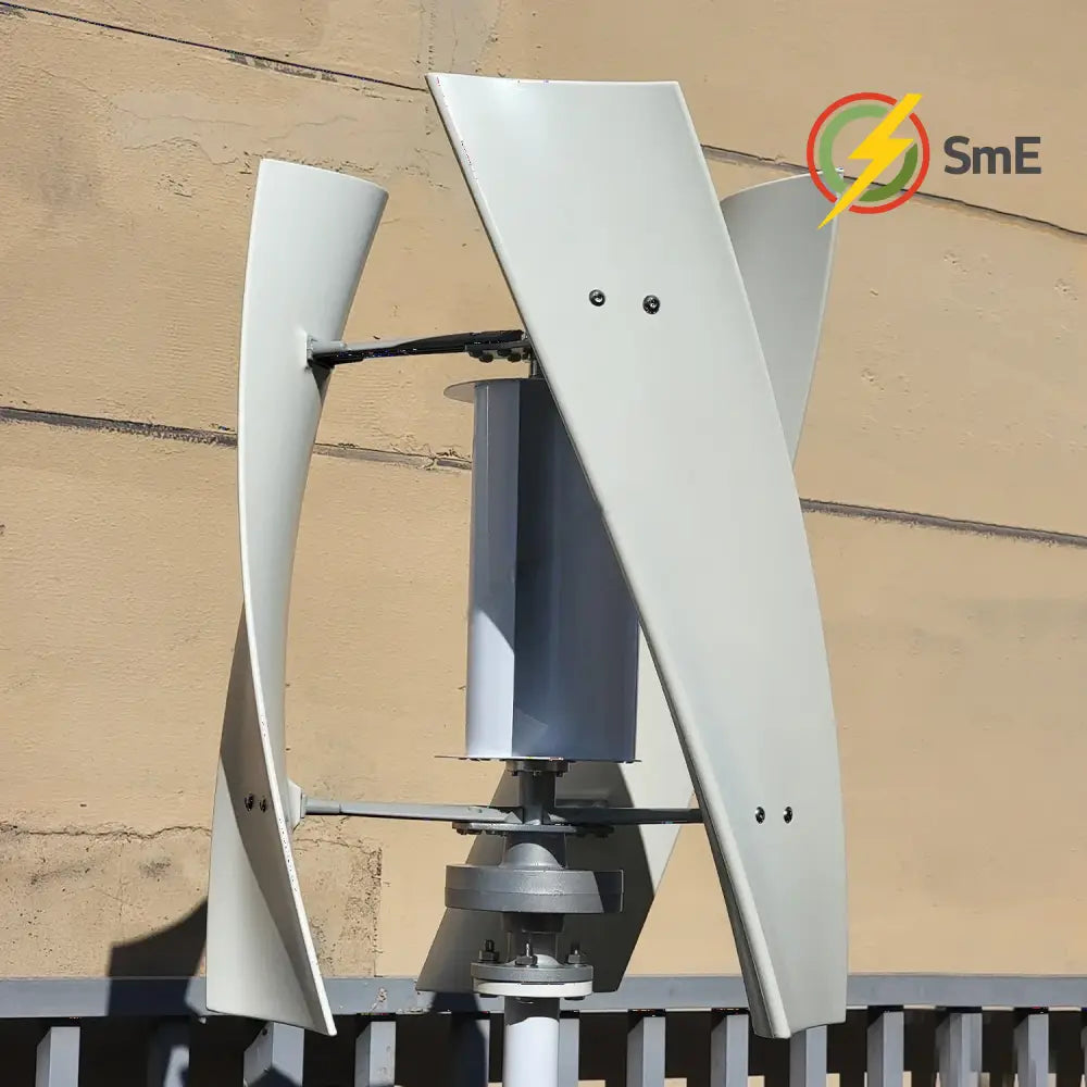 5000W 6000W Vertical Wind Turbine 12V 24V 48V Small Windmill Free Energy Wind Generator for 110V or 220V Household Farm
