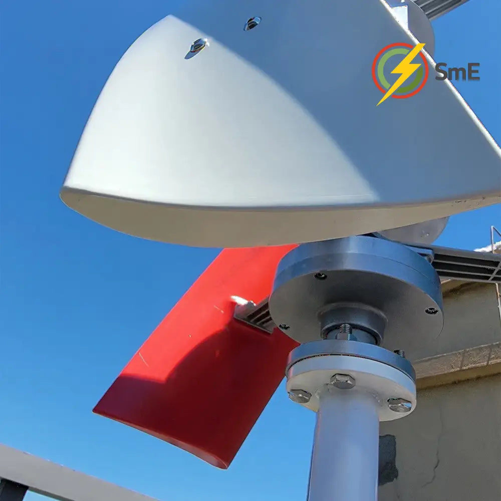 5000W 6000W Vertical Wind Turbine 12V 24V 48V Small Windmill Free Energy Wind Generator for 110V or 220V Household Farm