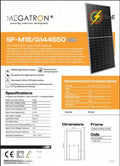 590w Megatron Solar Panel