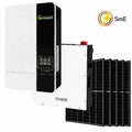 5KW MPPT Growatt Dyness 5.12 Lithium Battery Combo Backup Power Kit 6x Solar 460w Solar Panels Mono