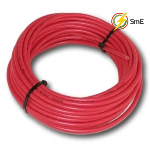 6mm Red Solar PV Cable 100m Roll