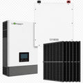 5KVA MPPT Luxpower Load Shedding Dyness 5.12 KWh Combo Backup Power Kit With 6x Solar 460W Solar Panels Mono