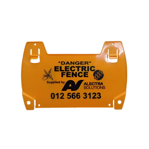 Electric Fence Warning Sign