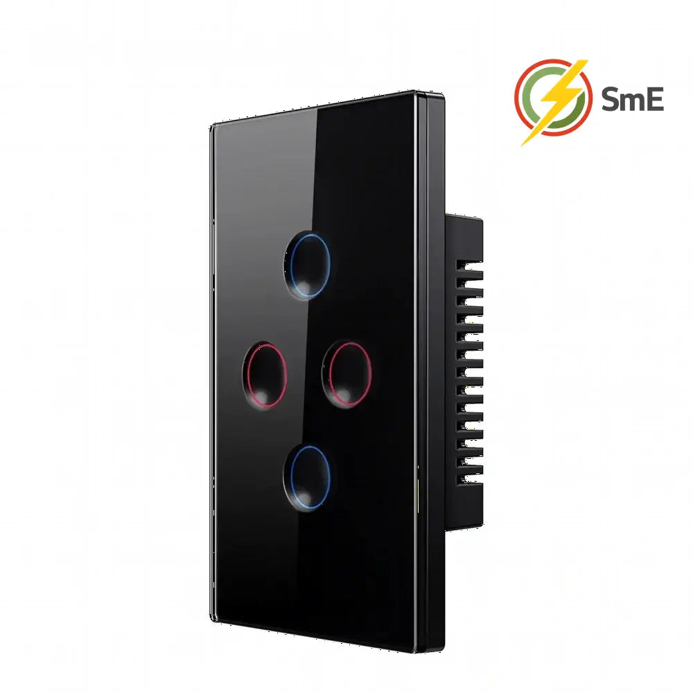 AVATTO Smart Zigbee Touch Groove Light Switch 220V Waterproof Smart Life APP Remote Control Works With Tuya Alexa