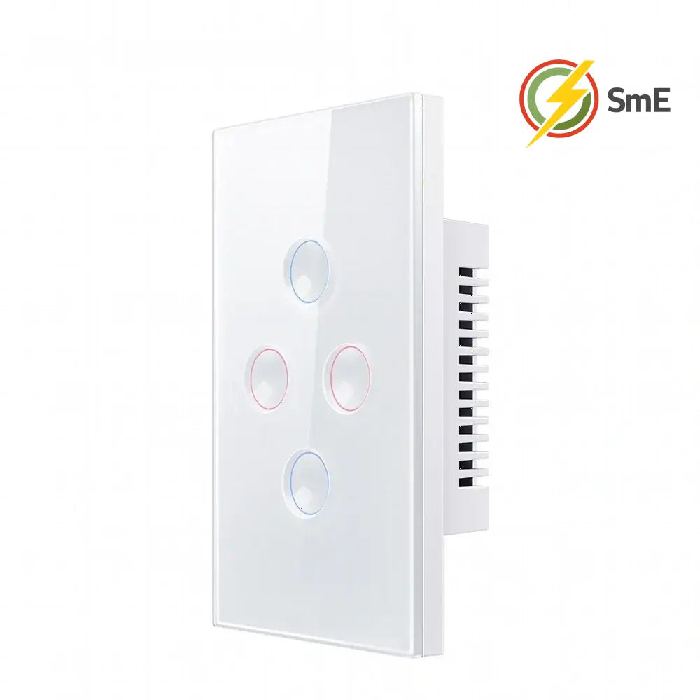 AVATTO Smart Zigbee Touch Groove Light Switch 220V Waterproof Smart Life APP Remote Control Works With Tuya Alexa