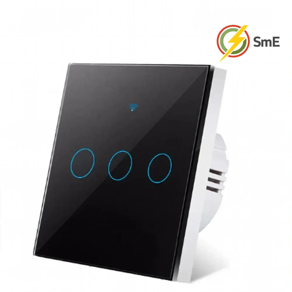 AXUS EU WiFi Smart Light Switches Touch Switch RF433 No Neutral Wire Smart Home Life Tuya App Control Support Alexa