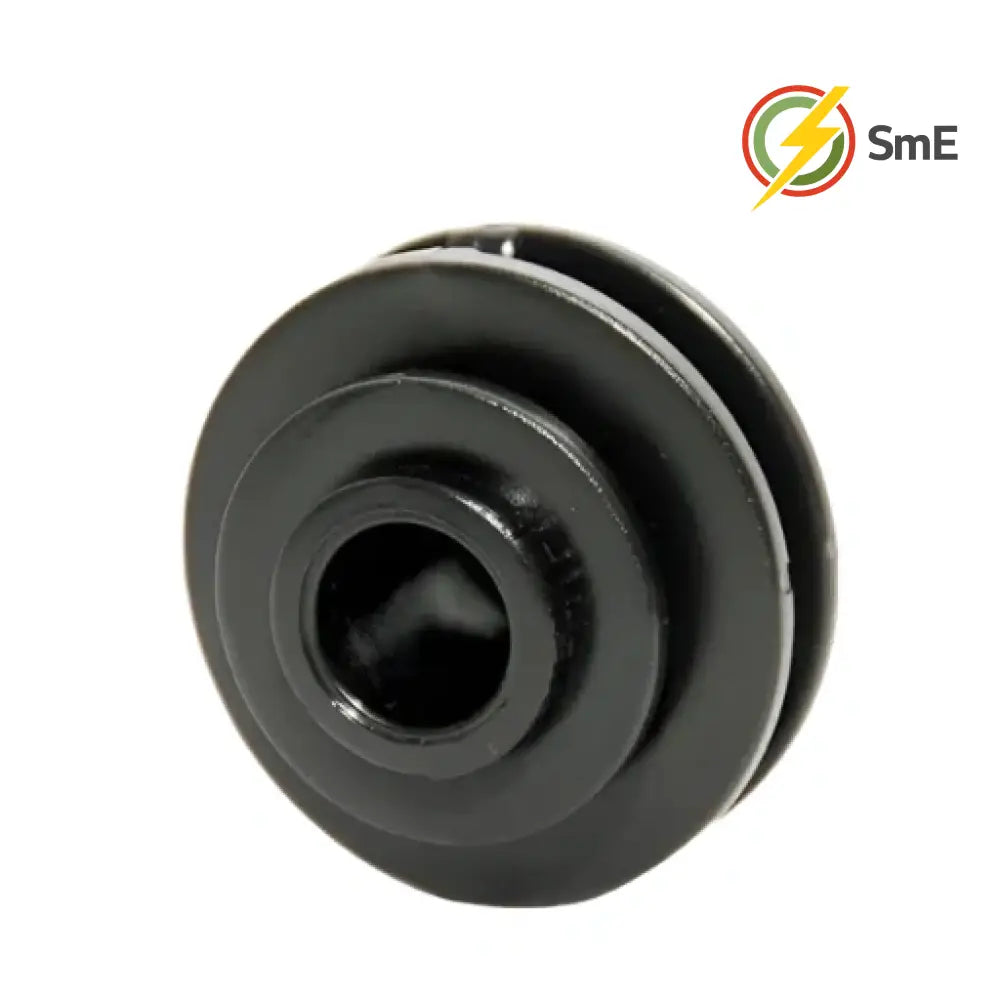 Black Double Groove Pulley
