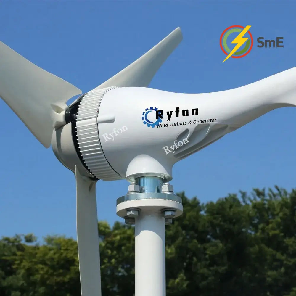CE Premium Material 5000W 8KW Horizontal Axis Wind Turbine Permanent Magnet Generator 48V 3Phase Alternator For Camping