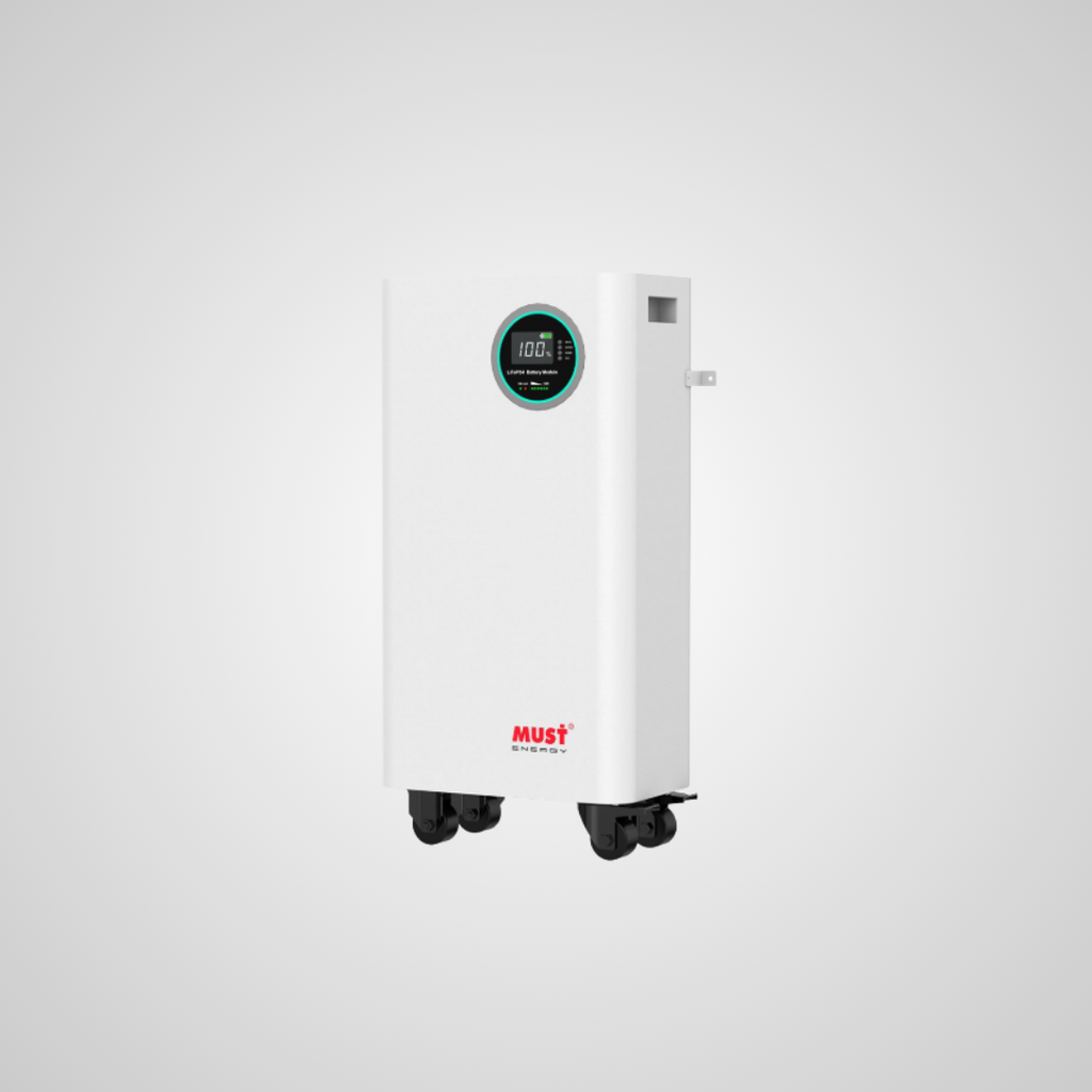 MUST 15.36KWH 300AH LI-ION BATTERY + BUILT IN WIFI
