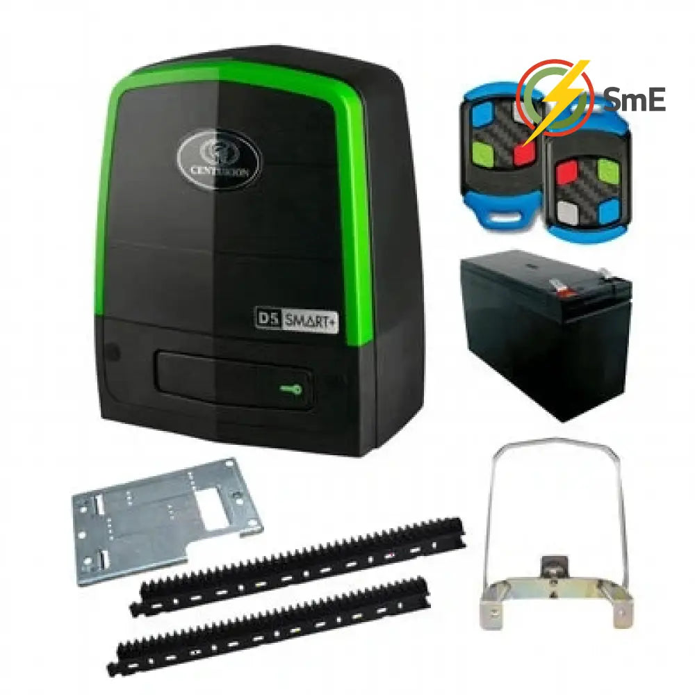 Centurion D5 Evo SMART+ Gate Motor Complete Kit – WiFi Enabled 500kg Capacity with Anti-Theft Bracket 4m Nylon Racks &