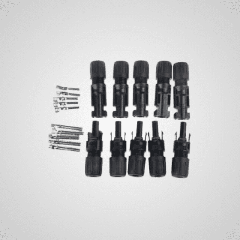 MC4 Solar Connectors Male/Female [5 Pairs] - PV Cable Connectors