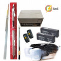 Gemini Sectional Garage Door Motor Kit – 24V DC High-Torque Operator with Heavy-Duty Rail Battery Backup & 2x Remotes