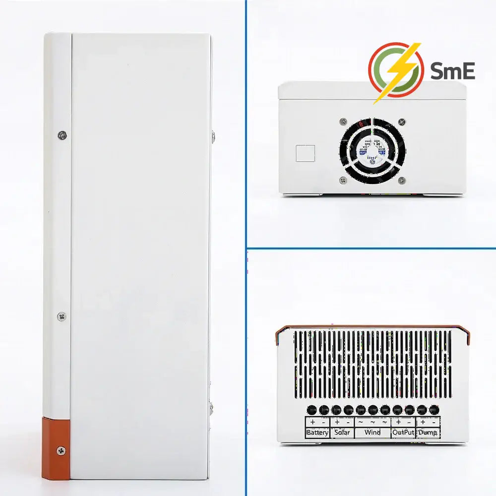 Hybrid Controller 6000W 12V 24V 48V Auto Boost Charger Wind Turbine Generator Solar Panel With Dump Load Hybrid System