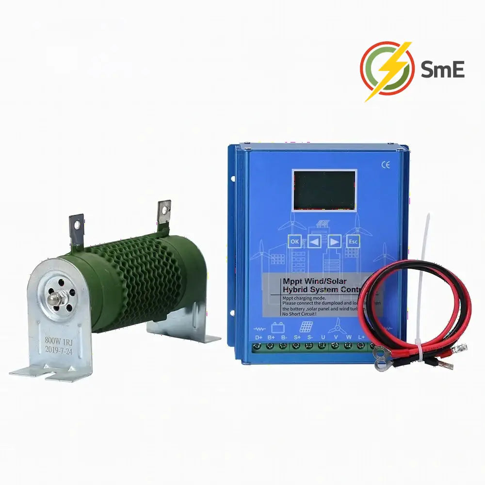 Hybrid Controller 6000W 12V 24V 48V Auto Boost Charger Wind Turbine Generator Solar Panel With Dump Load Hybrid System