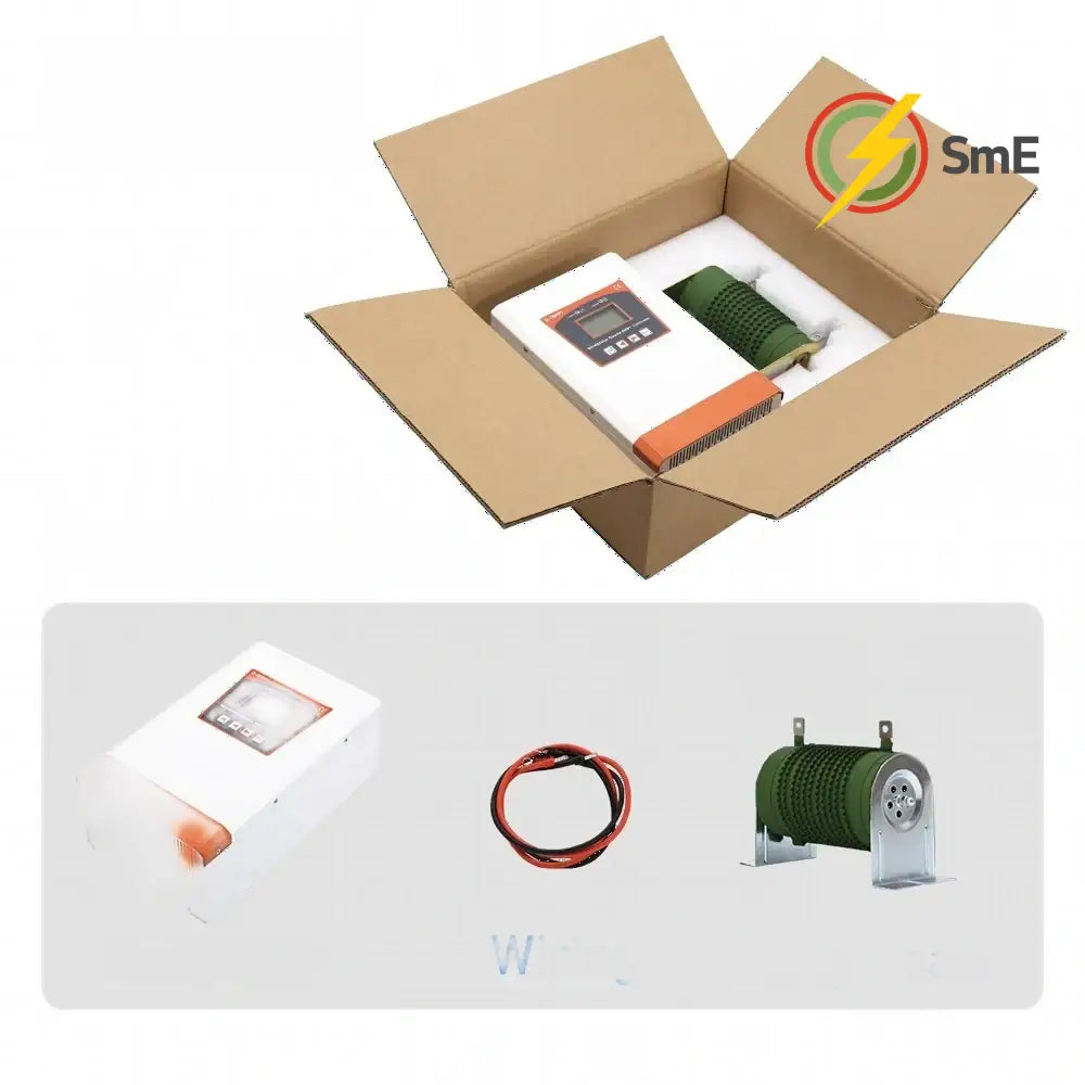 Hybrid Controller 6000W 12V 24V 48V Auto Boost Charger Wind Turbine Generator Solar Panel With Dump Load Hybrid System