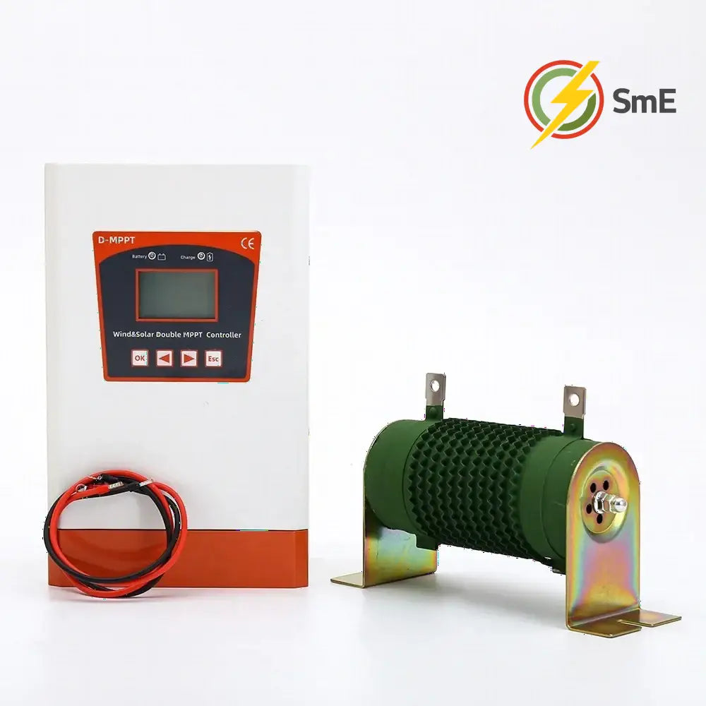 Hybrid Controller 6000W 12V 24V 48V Auto Boost Charger Wind Turbine Generator Solar Panel With Dump Load Hybrid System