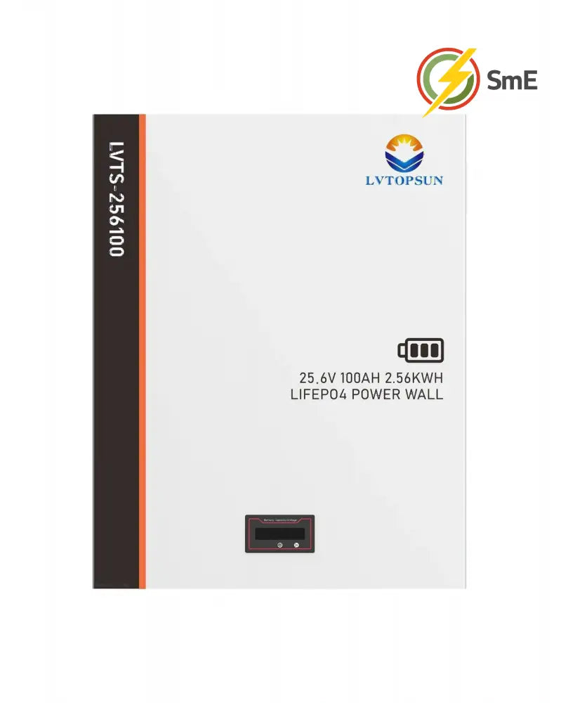 LVTS-256100C 25.6V 100Ah 2.56kWh Wall Mount Battery