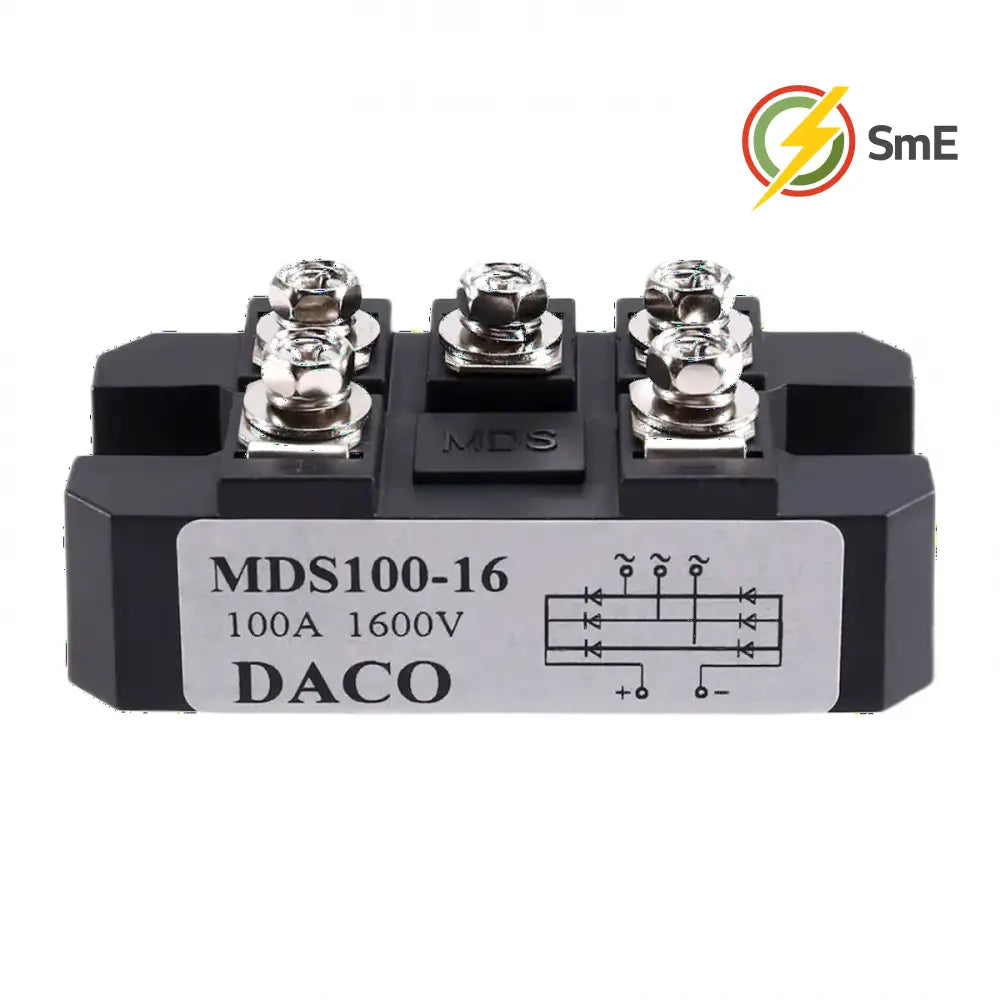 Punctual- Three-Phase Rectifier Module MDS100-16 MDS100A1600V Three-Phase Bridge Rectifier