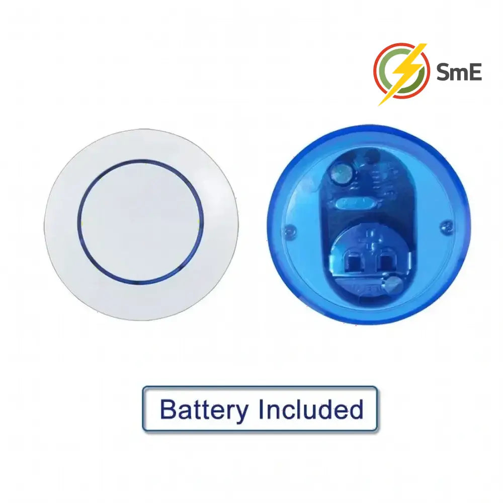 RF 433MHz Wireless 10A Relay Receiver Remote Control Light Switch 220V 110V Mini Round Button Wall Panel Switch For LED