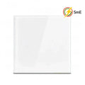 Szaoju Wall Touch Switch EU/US Standard Light Switches LED Crystal Glass Panel AC100-240V Sensor Switches 1/2/3Gang