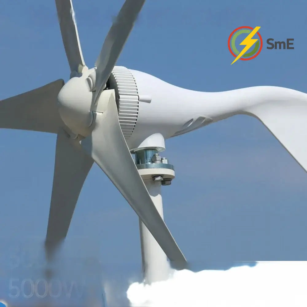 Wind Turbine Generator 3000W 5000W With PWM Charge Controller Windmill RV Yacht Farm Small Wind Generator Home Use