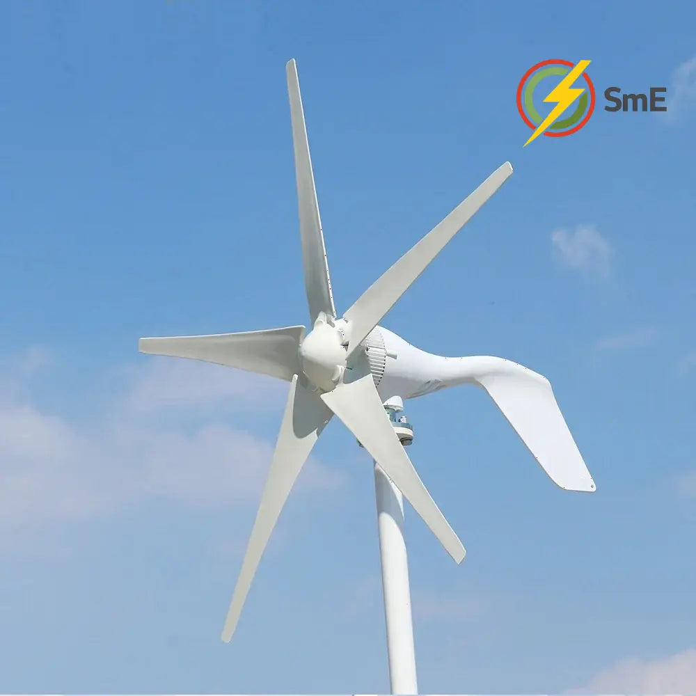 Wind Turbine Generator 3000W 5000W With PWM Charge Controller Windmill RV Yacht Farm Small Wind Generator Home Use