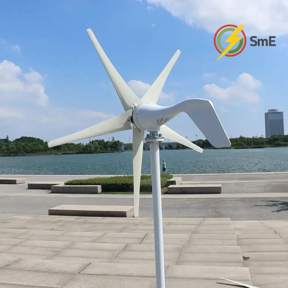 Wind Turbine Generator 3000W 5000W With PWM Charge Controller Windmill RV Yacht Farm Small Wind Generator Home Use